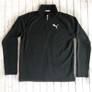 NWT Mens Puma Essential Active Quarter Zip Runner